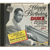 Cd Happy Birthday Duke! 1992 Imp